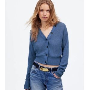 MADEWELL Alpaca Blend Cardigan SWEATER